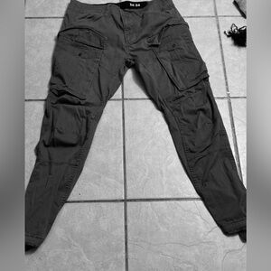 Charcoal Grey G-Star Raw Cargo Pants Size 34/34 . Good Quality.